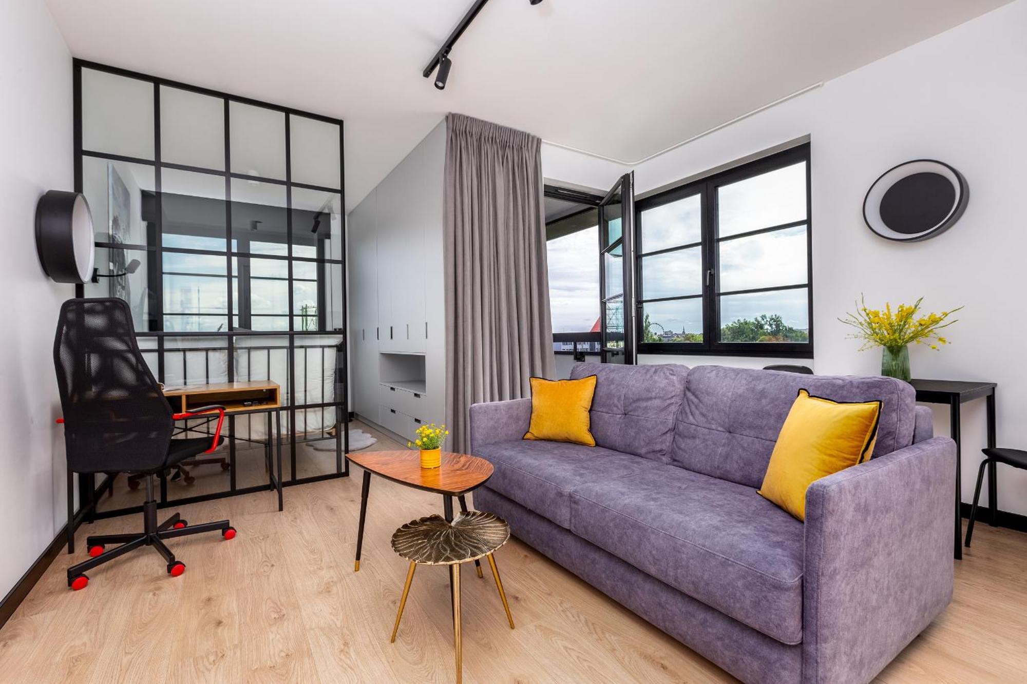 Doki Living - Foodhall & Parking By Downtown Apartments Gdansk Dış mekan fotoğraf