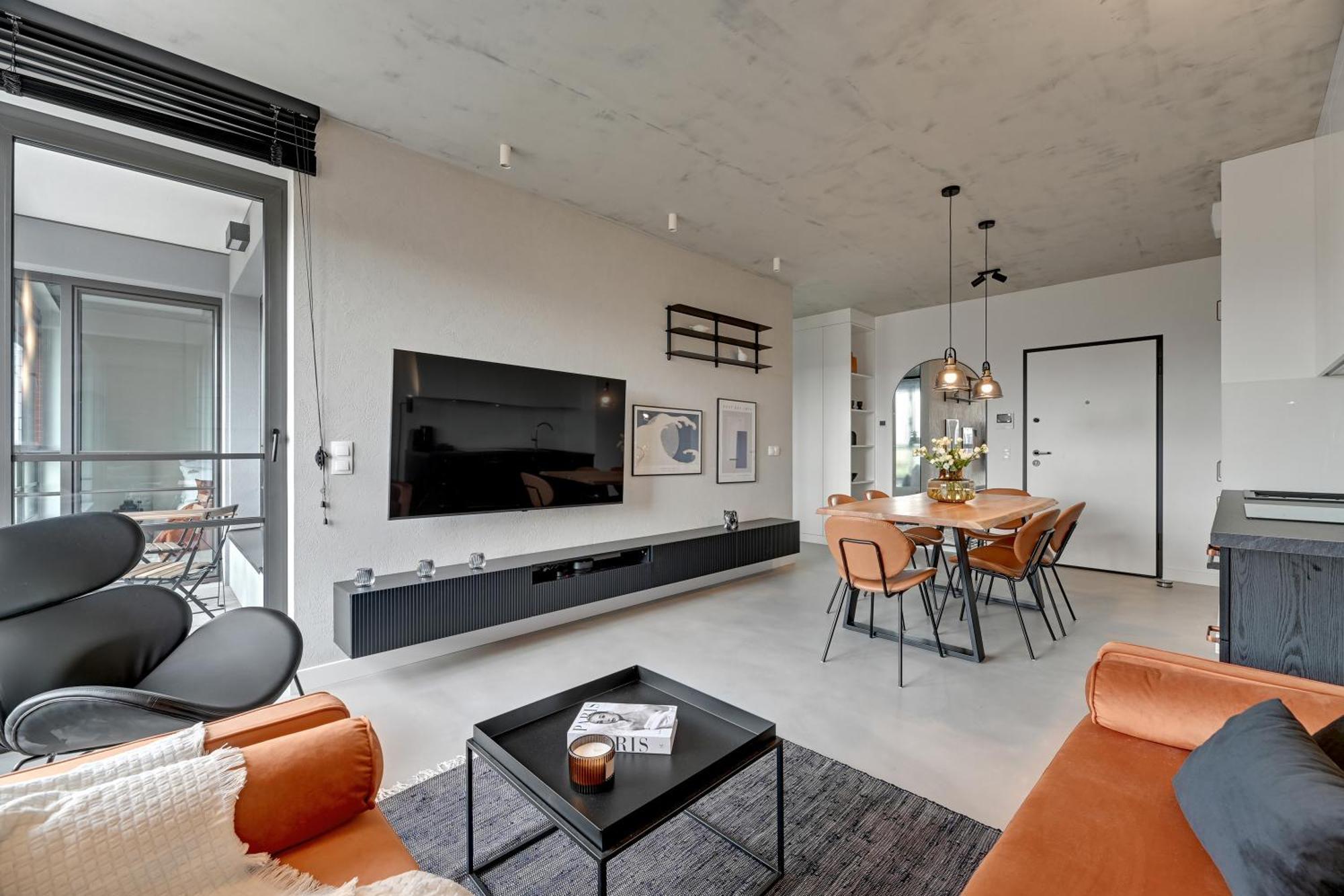 Doki Living - Foodhall & Parking By Downtown Apartments Gdansk Dış mekan fotoğraf