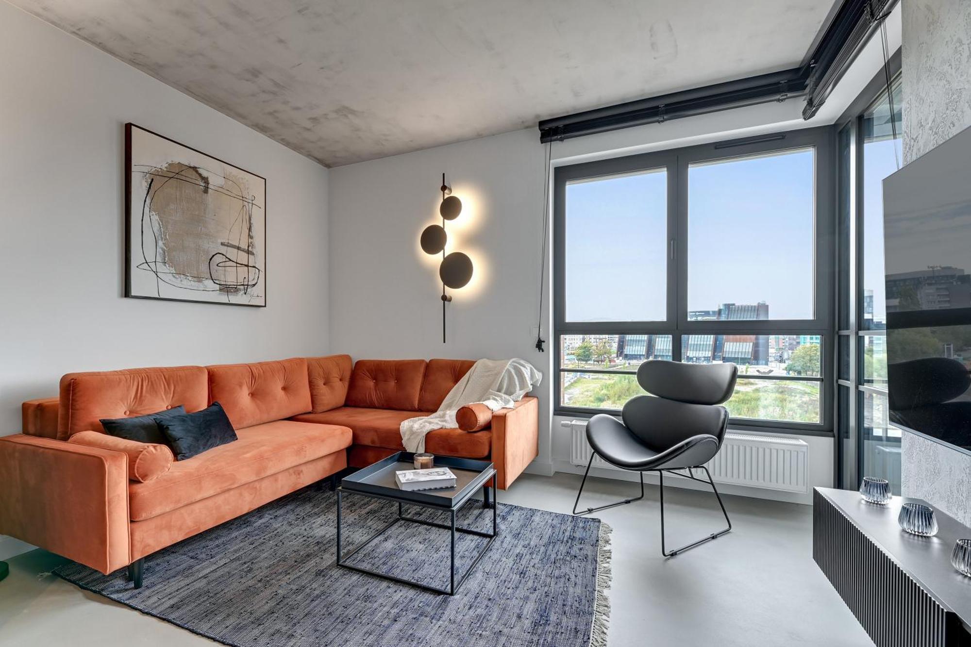 Doki Living - Foodhall & Parking By Downtown Apartments Gdansk Dış mekan fotoğraf