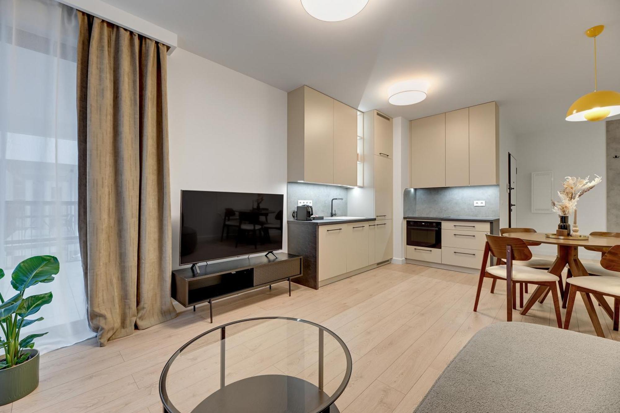 Doki Living - Foodhall & Parking By Downtown Apartments Gdansk Dış mekan fotoğraf