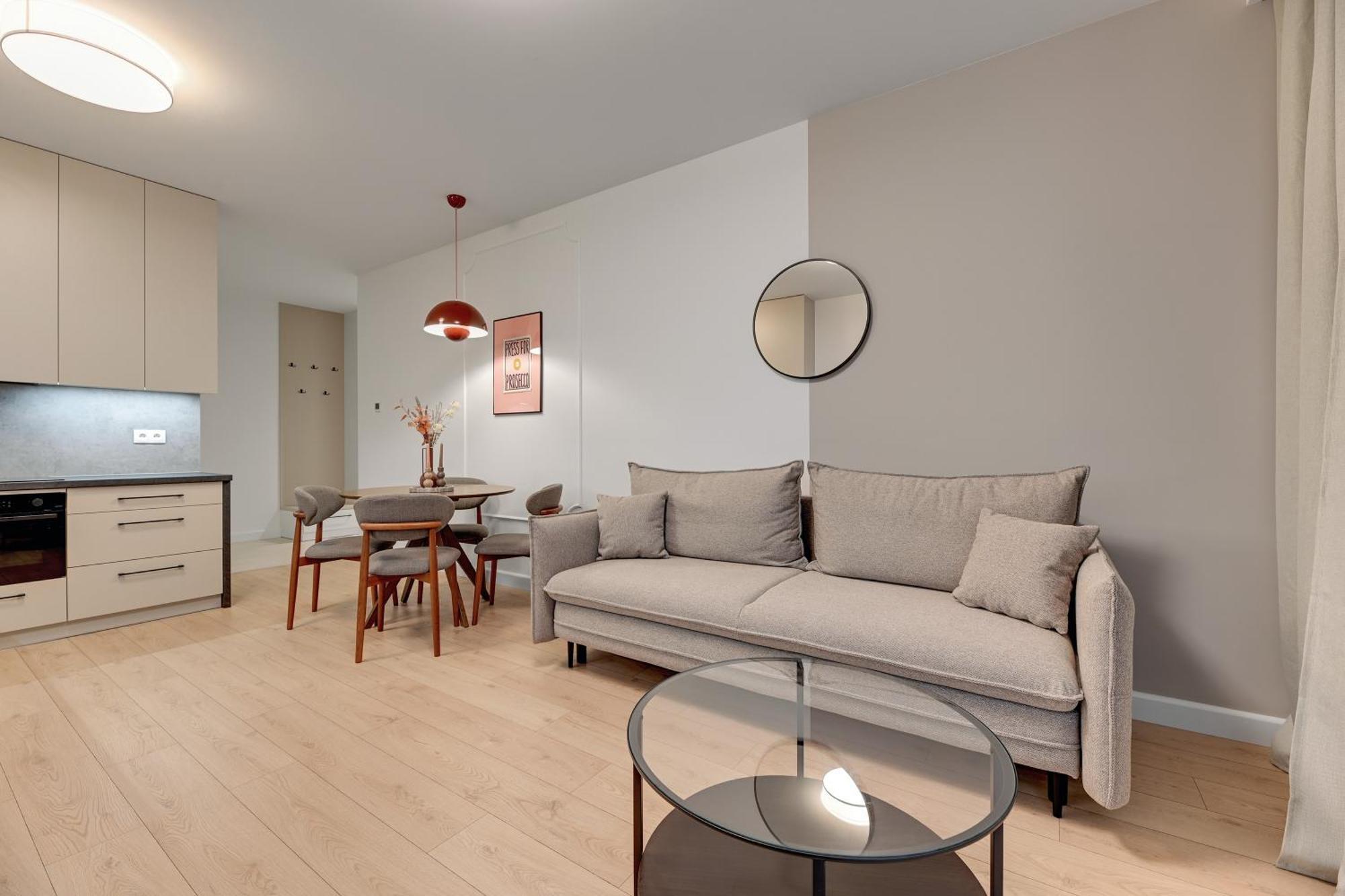 Doki Living - Foodhall & Parking By Downtown Apartments Gdansk Dış mekan fotoğraf
