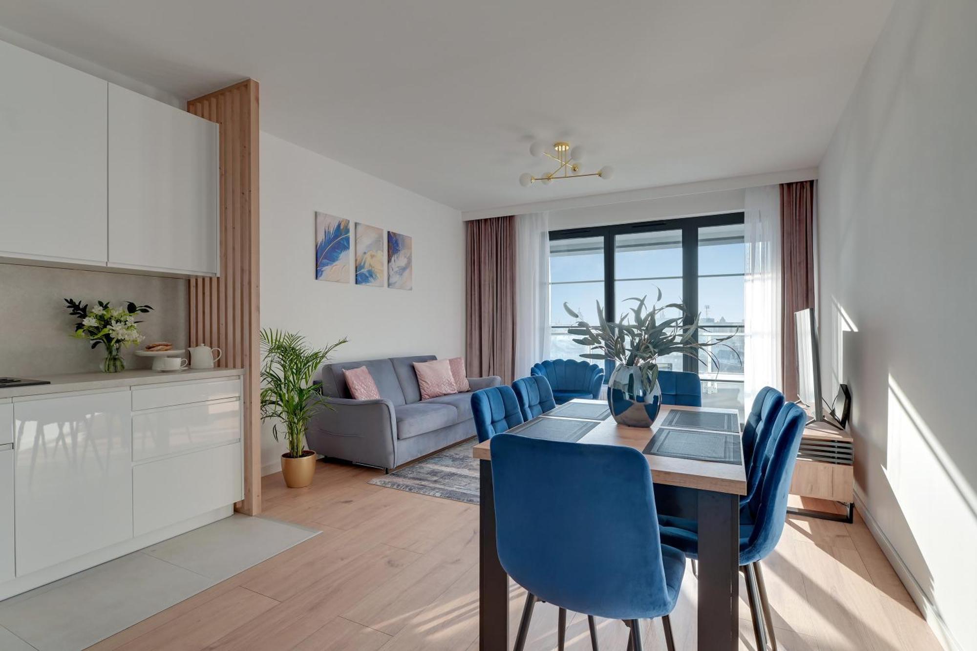 Doki Living - Foodhall & Parking By Downtown Apartments Gdansk Dış mekan fotoğraf