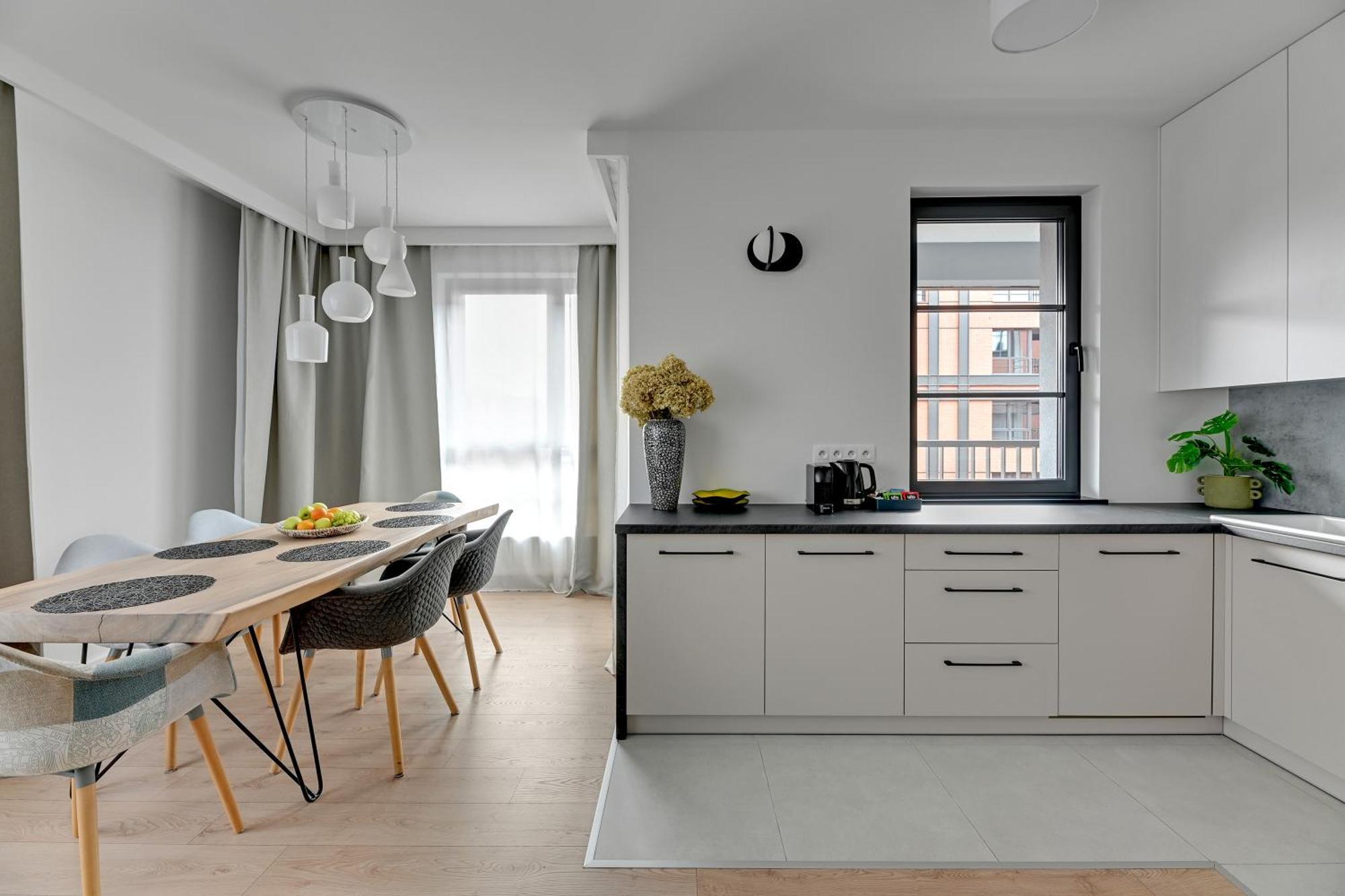 Doki Living - Foodhall & Parking By Downtown Apartments Gdansk Dış mekan fotoğraf