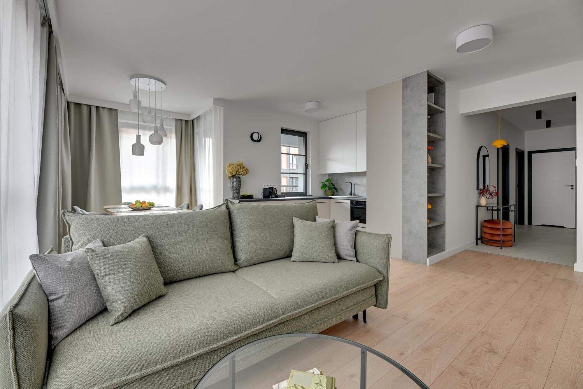 Doki Living - Foodhall & Parking By Downtown Apartments Gdansk Dış mekan fotoğraf